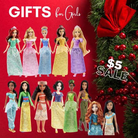 These princess dolls are on sale for $5!! Stock up while you can! Great Christmas gifts for your princess loving littles! 

#LTKsalealert #LTKGiftGuide #LTKkids