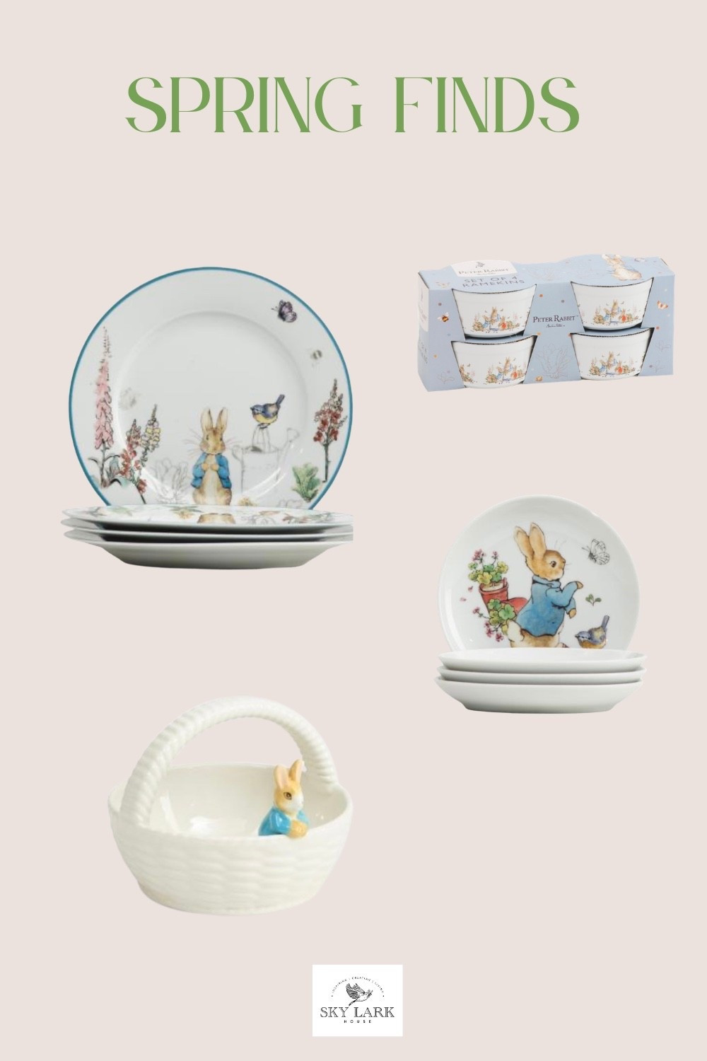 Peter Rabbit dishes, bowls and more.

#LTKHome #LTKSeasonal #LTKSpringSale