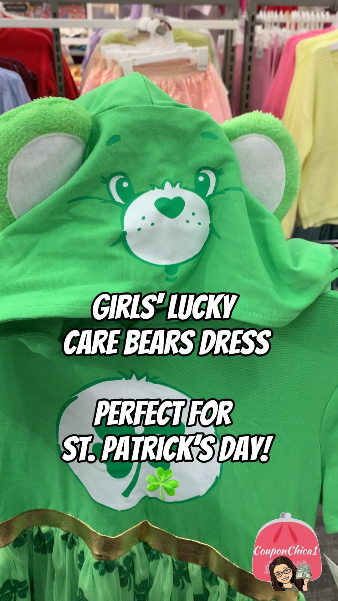 Girls’ Lucky Care Bears Dress 