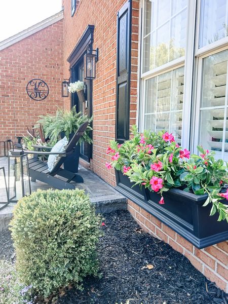 We have had our Window box planter for 8 years and it still looks as beautiful as it was on the first day it arrived!

Devon Easy Care Window Planter
Window box planter
Flower window box

Adirondack chair
Outdoor decor
Porch decor
Porch furniture
Outdoor light fixture
Pretty porch decor
Flower box
Flower planter 
Solar lantern 
Outdoor metal wall sign
Family wall plaque
Outdoor sign 

#LTKstyletip #LTKSeasonal #LTKhome
