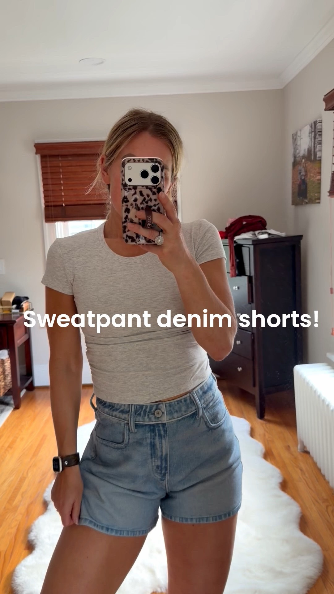 New sweatpant denim shorts! Will sell out! Wearing xs

#LTKmomlife #LTKootd #LTKSaleAlert