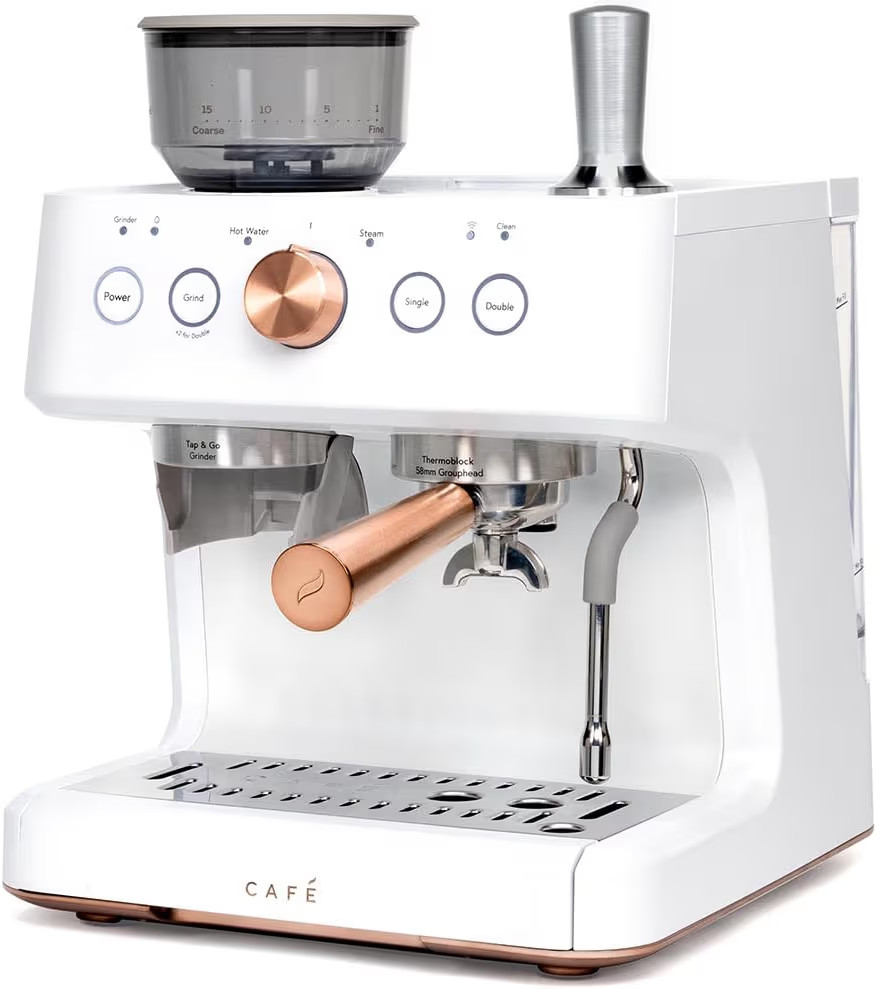Café Bellissimo Semi Automatic Espresso Machine with WiFi Connected Built-In Bean Grinder | Amazon (US)