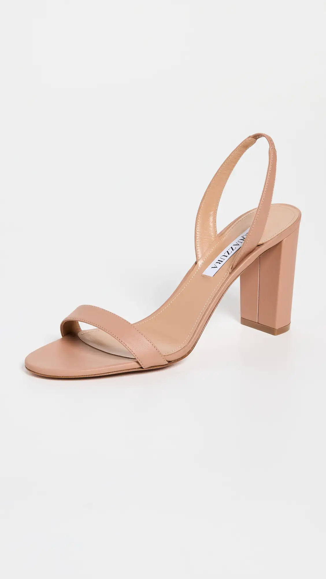 Aquazzura So Nude Block Sandals 85 | Shopbop | Shopbop