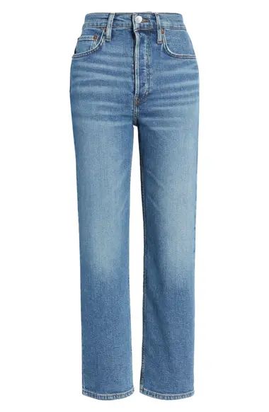 Re/Done High Waist Stovepipe Jeans | Nordstrom