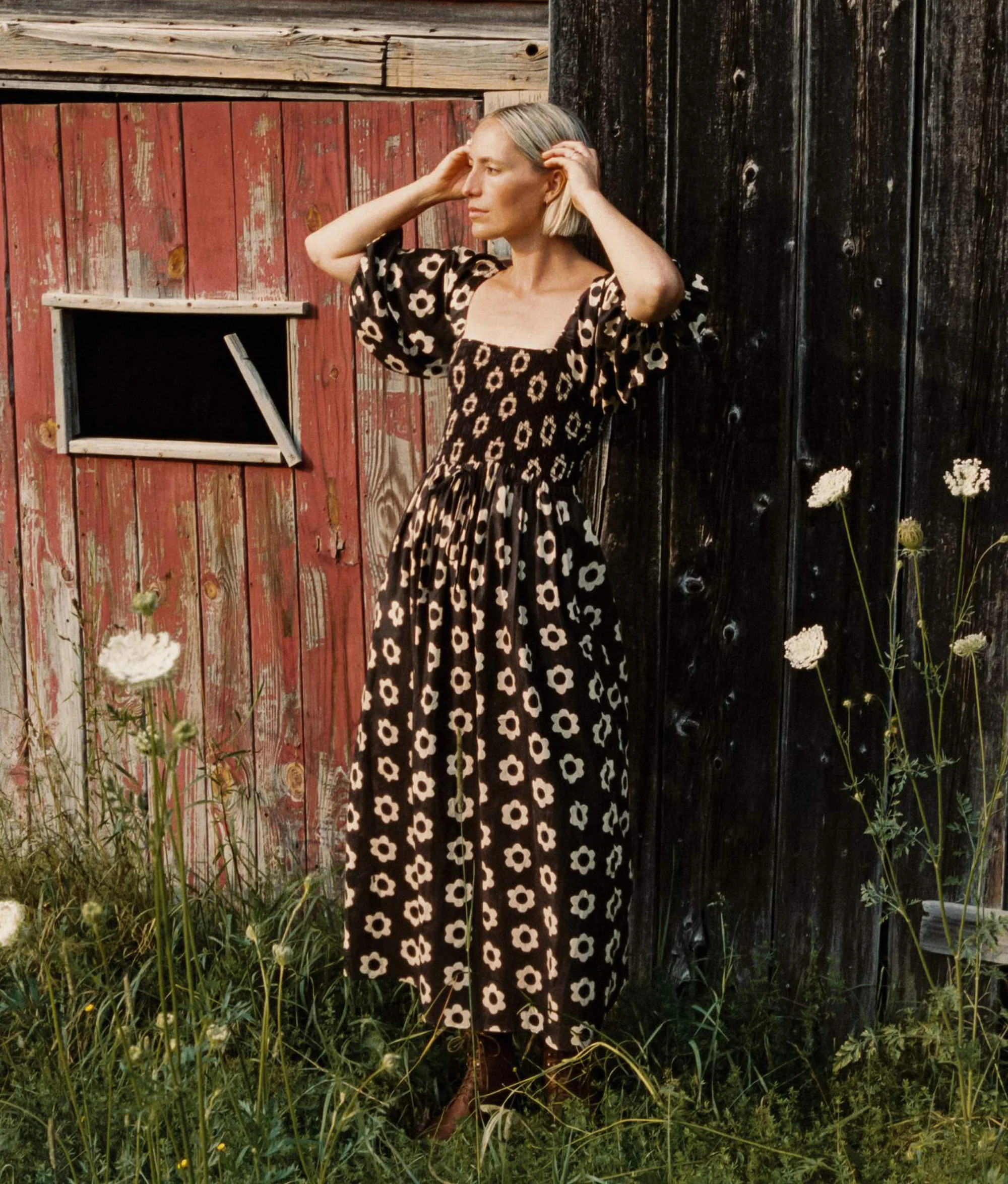 The Katrina Dress | Noir Daisy | Christy Dawn