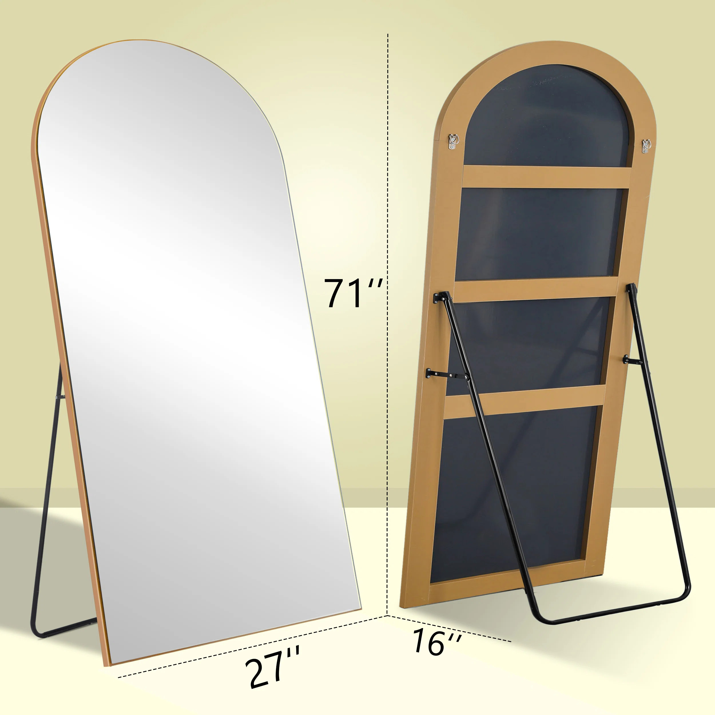 Arch Wood Mirror | Wayfair North America