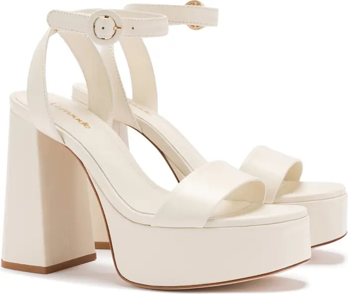 Larroudé Dolly Platform Sandal (Women) | Nordstrom | Nordstrom