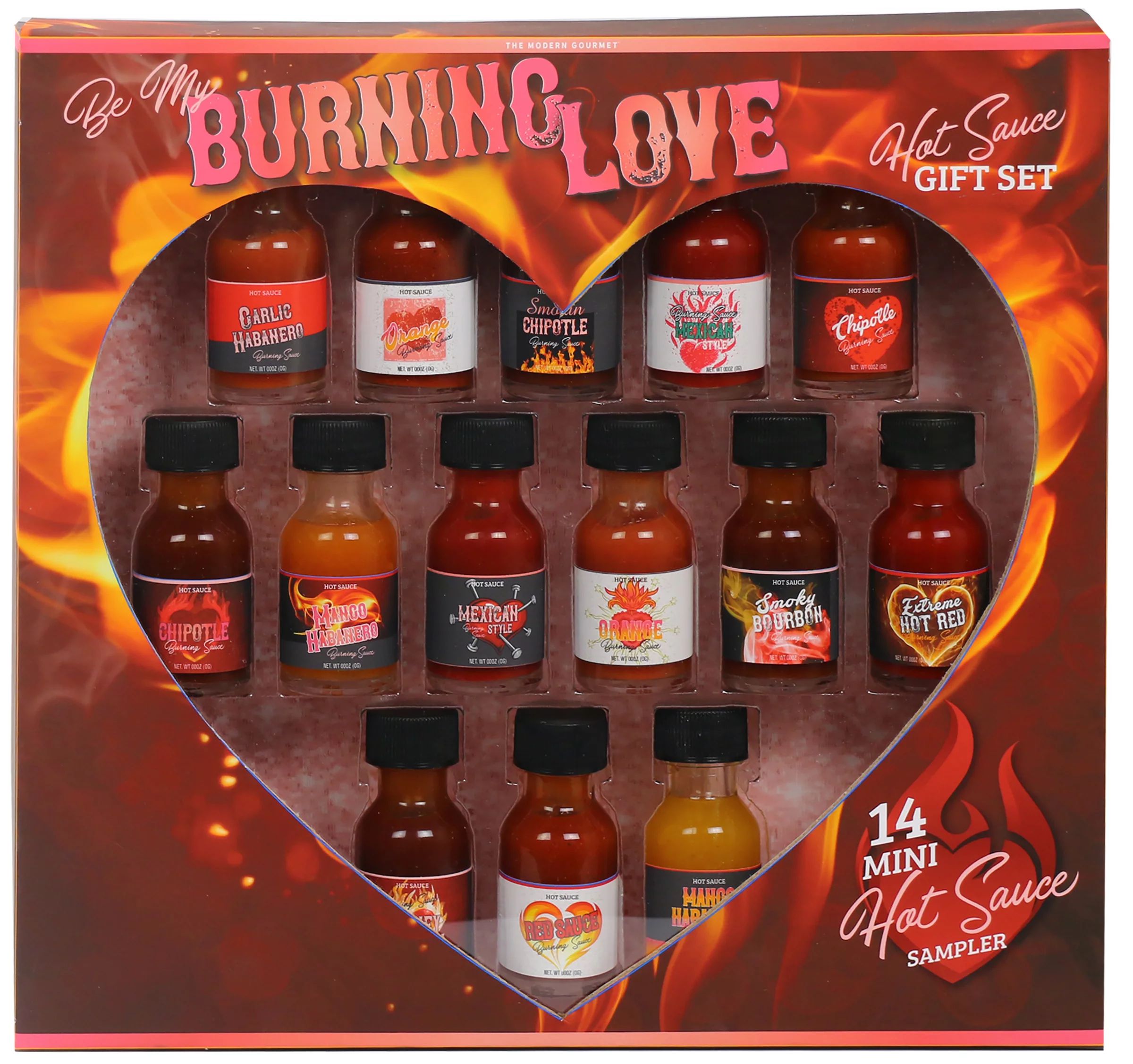 The Modern Gourmet Mini Hot Sauce Lover - 14 Pk - Walmart.com | Walmart (US)