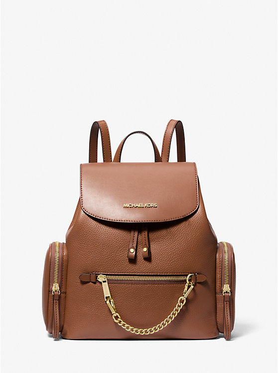 Jet Set Medium Pebbled Leather Backpack | Michael Kors US