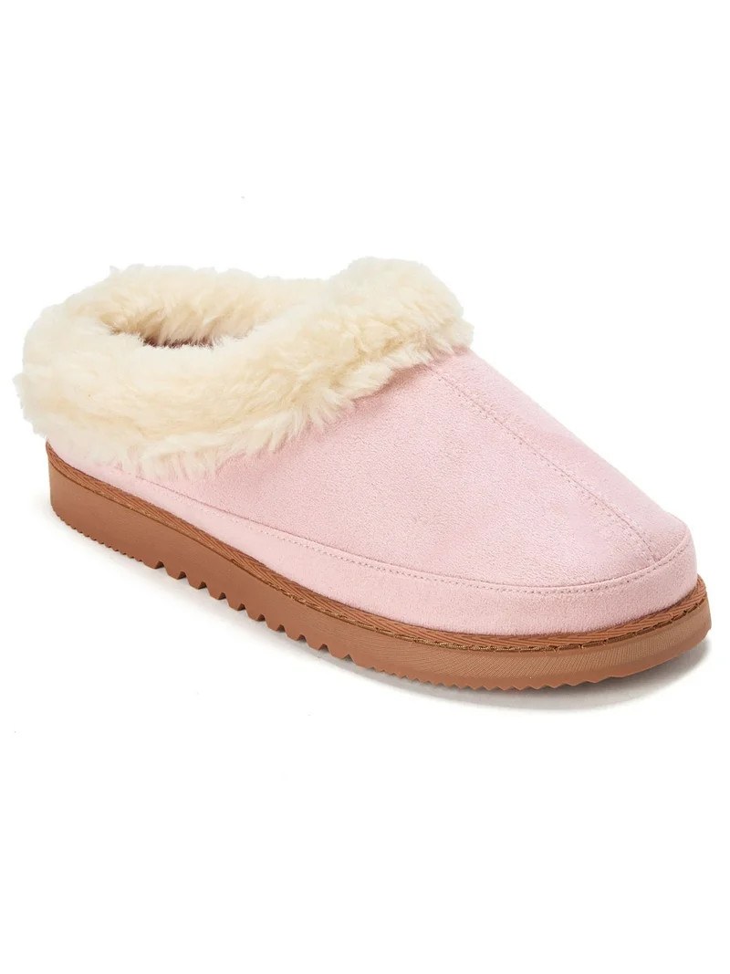 Dearfoams Cozy Comfort Women's High Vamp Clog Sippers - Walmart.com | Walmart (US)