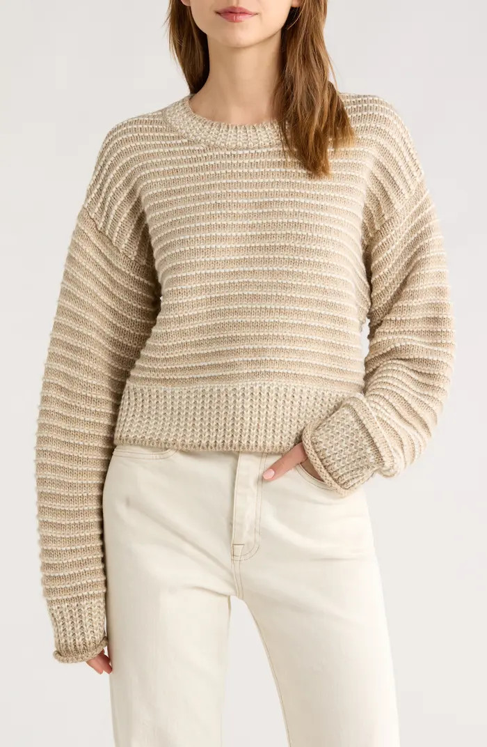All in Favor Chunky Stripe Sweater | Nordstrom | Nordstrom