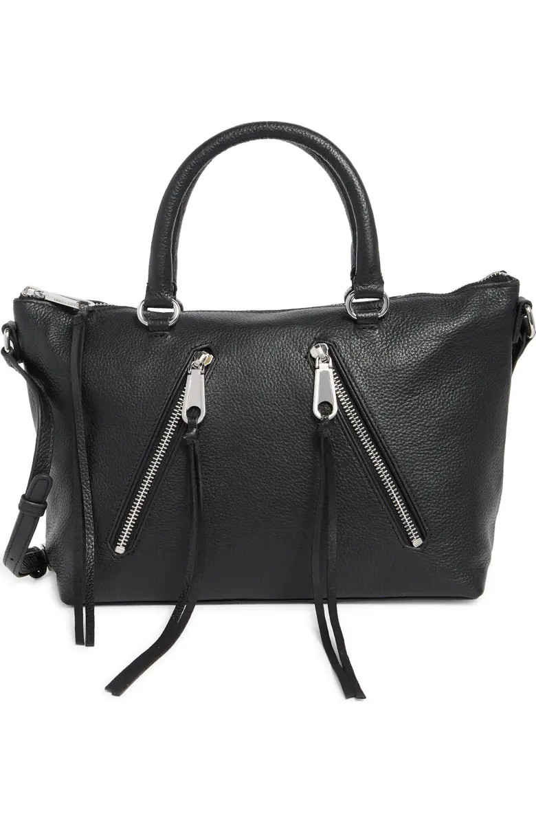 Rebecca Minkoff Moto Zip Leather Satchel | Nordstromrack | Nordstrom Rack