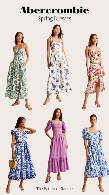 Gorgeous Abercrombie Spring Dresses 🌷🌻 🪻

#LTKstyletip #LTKmidsize