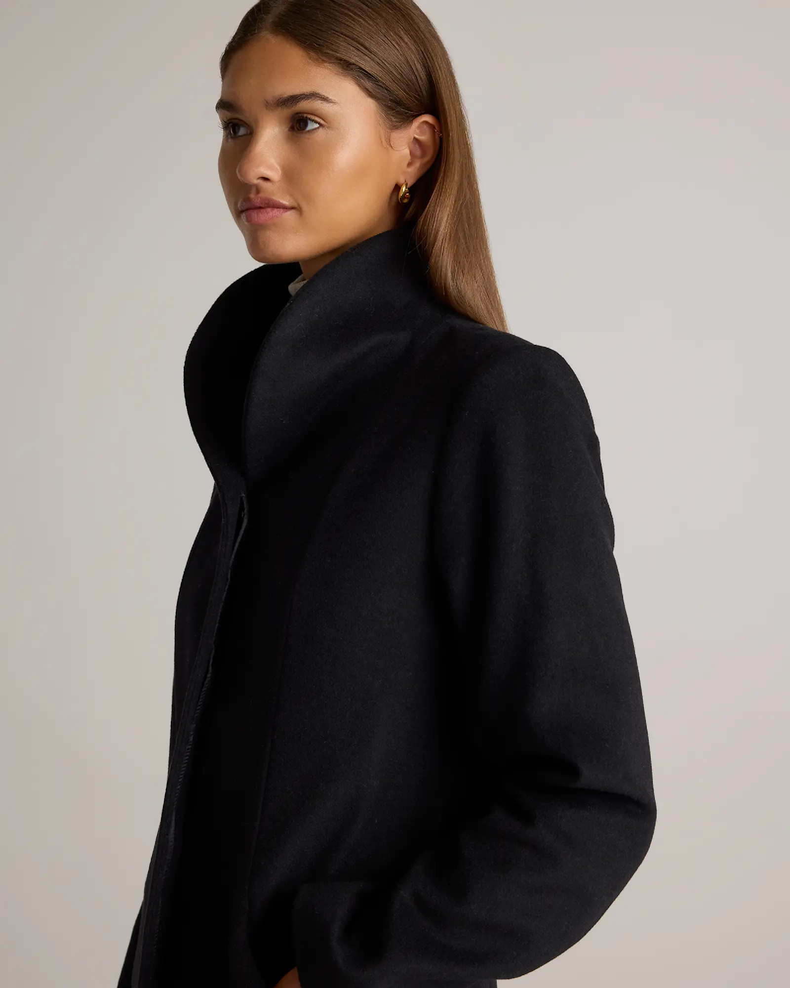 Italian Wool Cocoon Coat | Quince