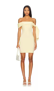 SNDYS Jaymes Mini Dress in Panna Cotta from Revolve.com | Revolve Clothing (Global)