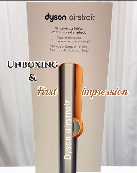 Unboxing my Dyson Airstrait & my first impression! 
I got the Dyson Airstrait about 6 months ago. And I’m just now unboxing it and  trying it out! It was a busy, busy summer and Fall! 

Swipe to see if I liked it 👍or hated it! 👎


#LTKSeasonal #LTKHoliday #LTKGiftGuide