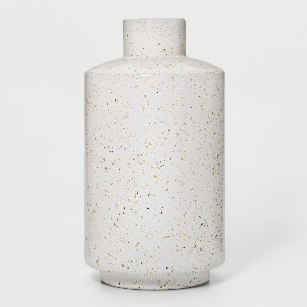 Vase Speckled Glaze - White - Project 62 | Target