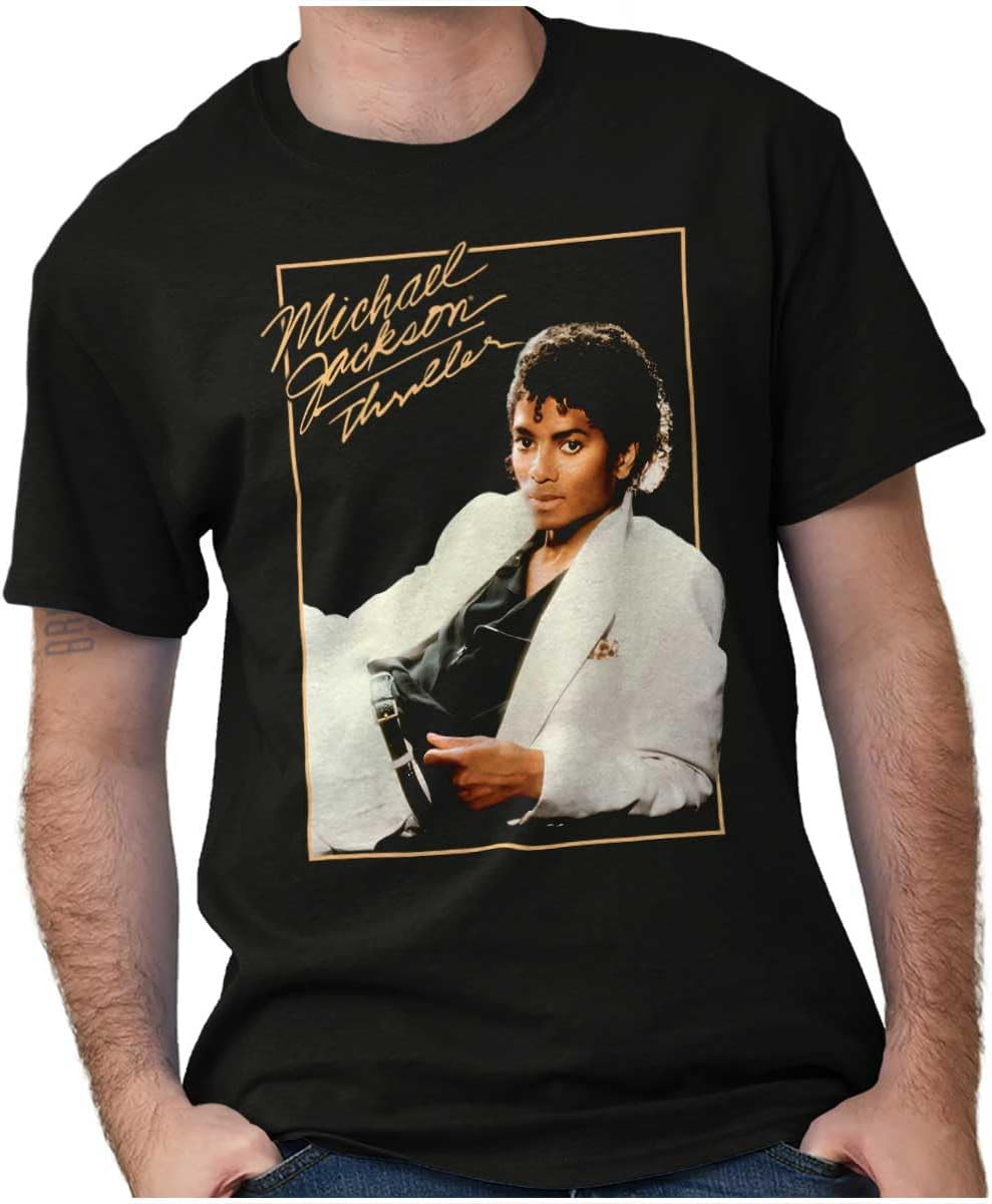 Michael Jackson Thriller Album Cover Graphic T Shirt Men or Women | Amazon (US)