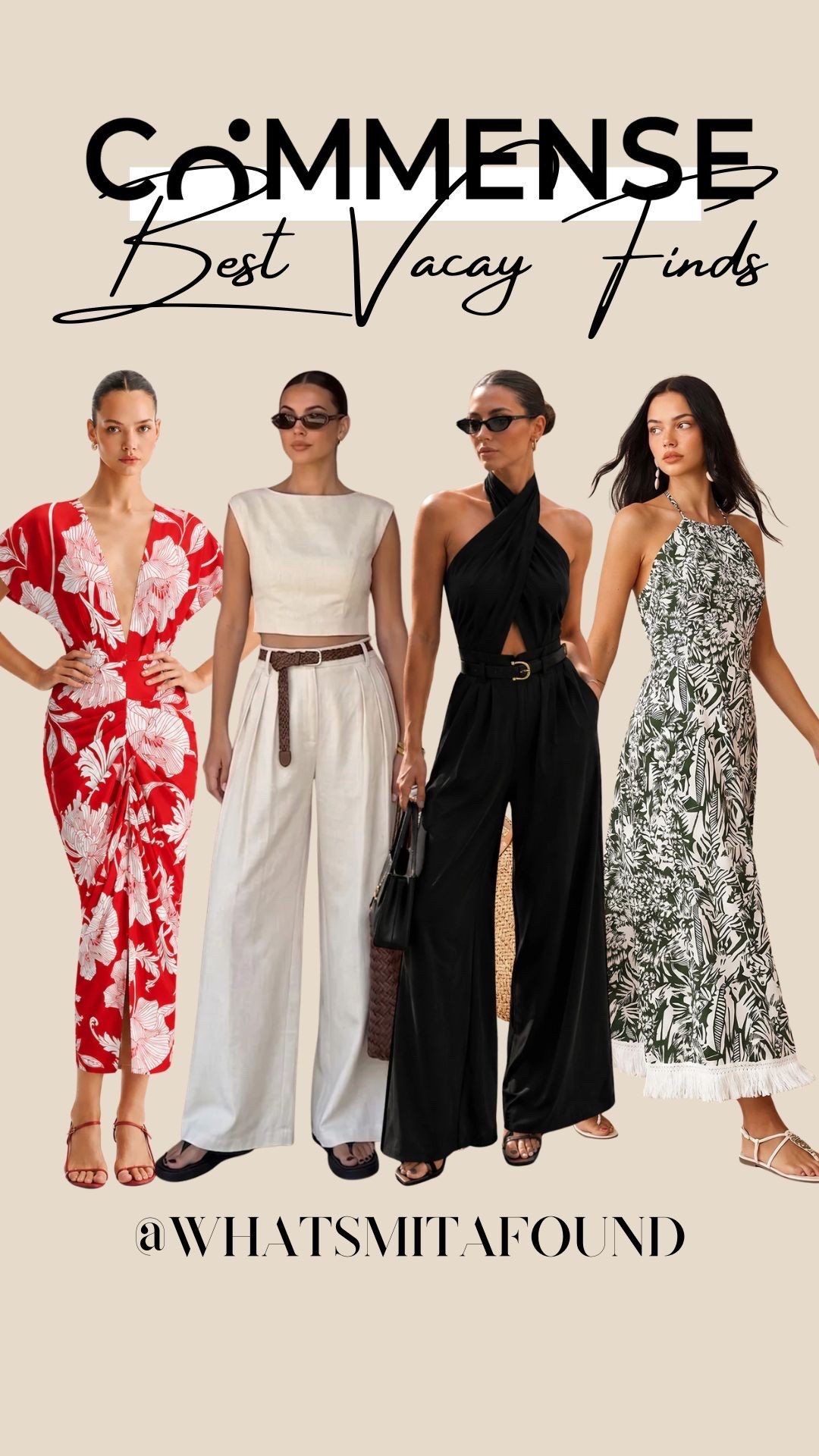 Cute Commense finds, perfect for vacay!

#LTKU #LTKSeasonal #LTKOver40