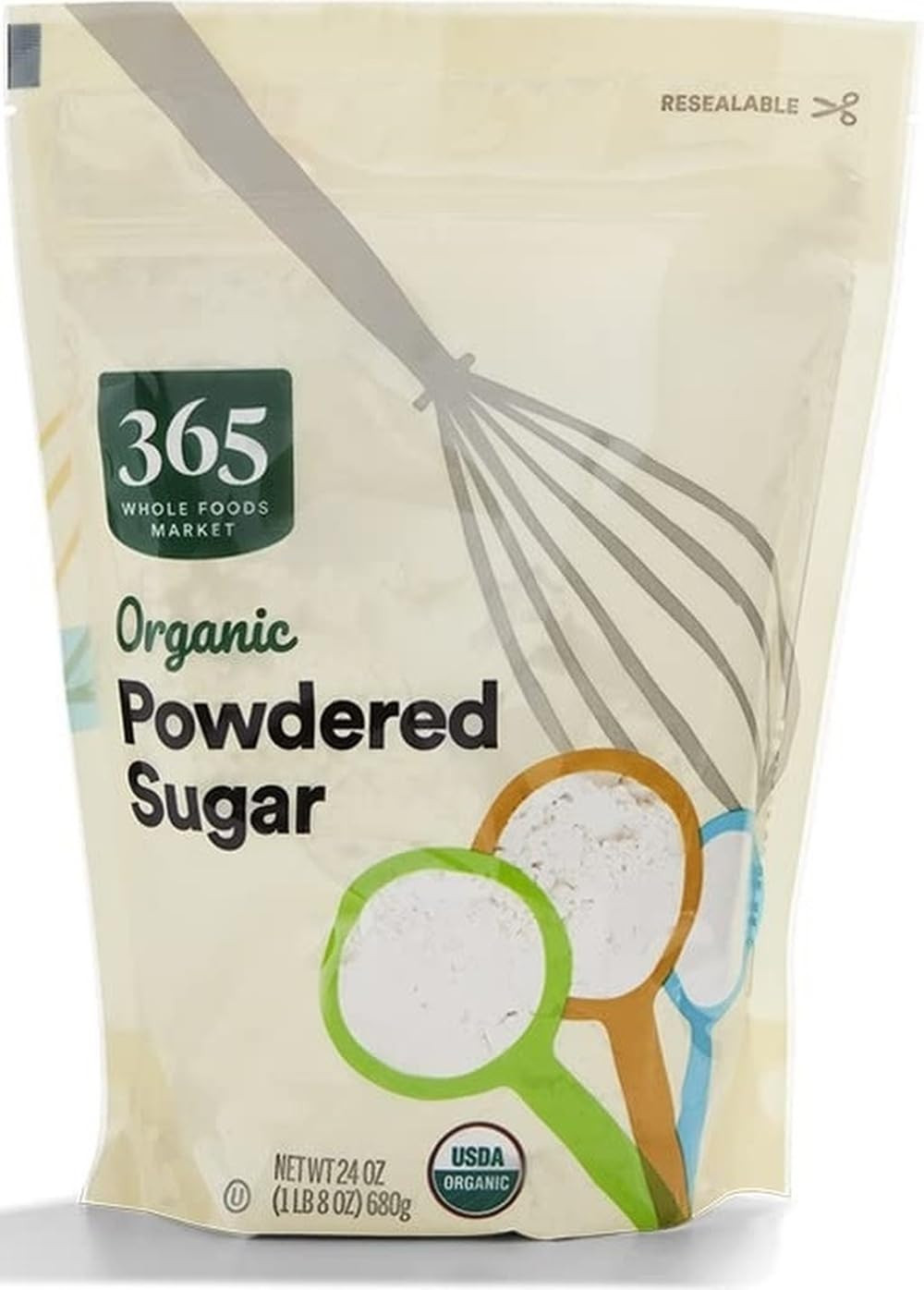 365 by Whole Foods Market, Organic Powdered Sugar, 24 Ounce | Amazon (US)