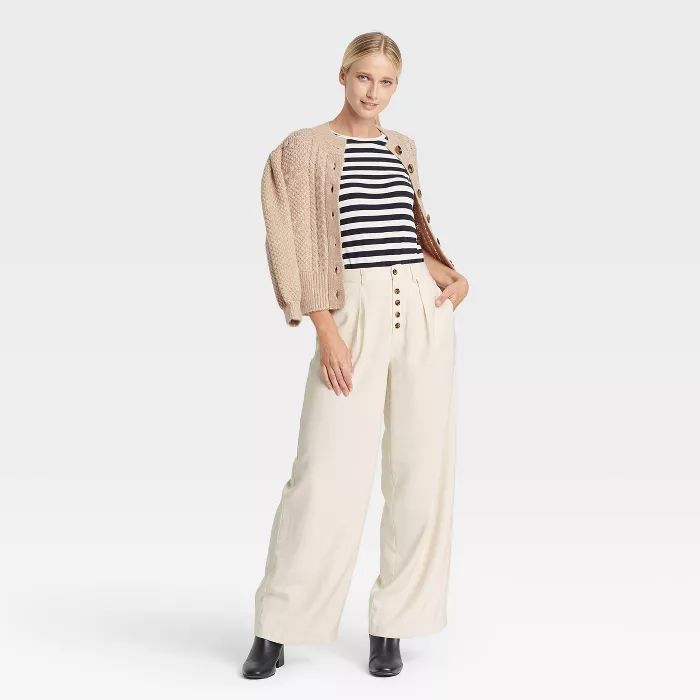 Women's High-Rise Wide-Leg Pants - Who What Wear™ | Target