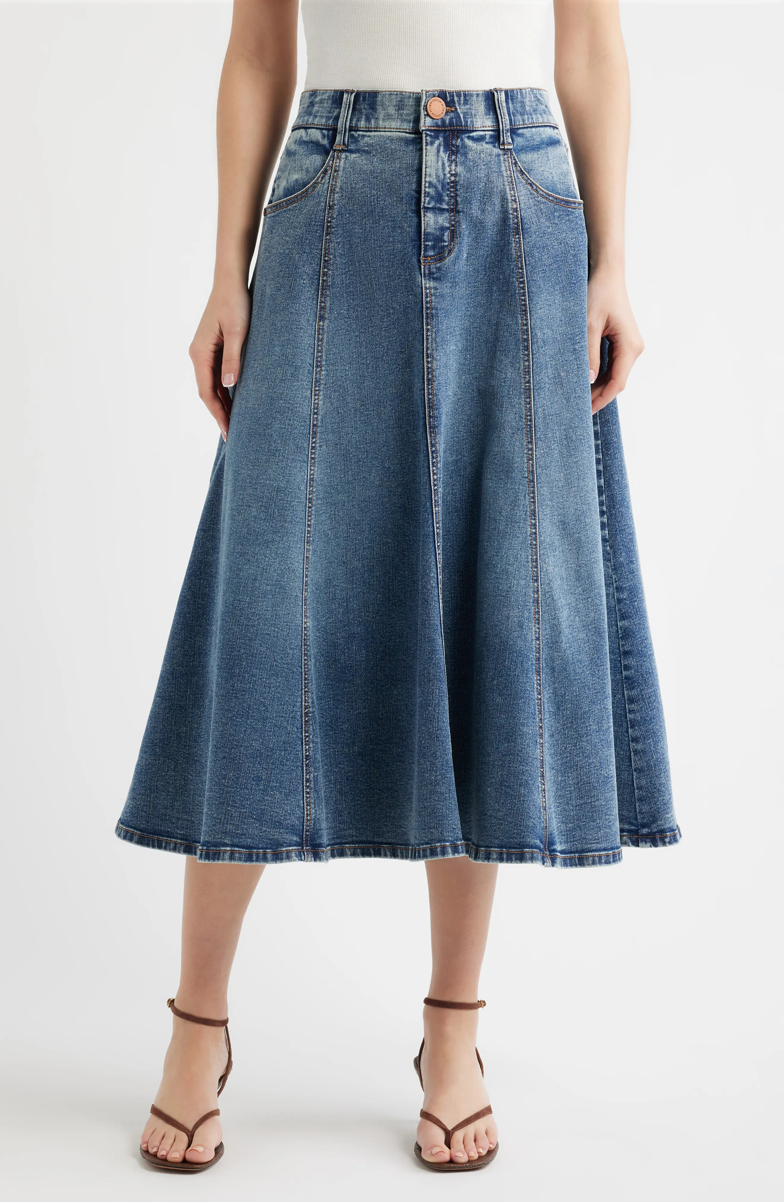 Denim A-Line Skirt (Women) | Nordstrom | Nordstrom