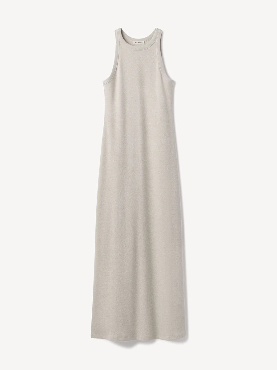 Marled Flint Surplus Rib Tank Dress - Buck Mason- Modern American Classics | Buck Mason