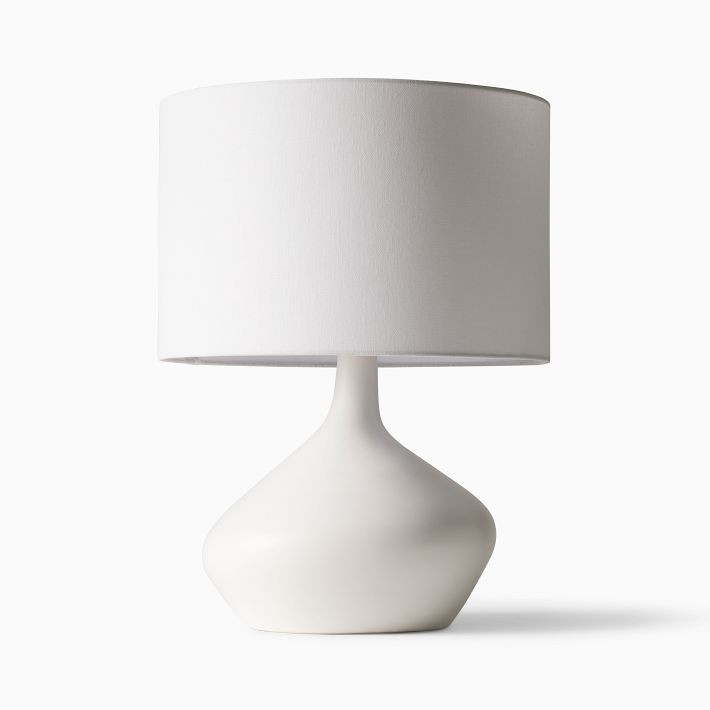 Asymmetry Ceramic Table Lamp (19") | West Elm (US)
