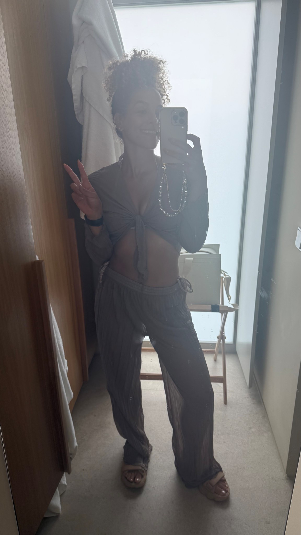 Obsessed with this - wore it for the boat day!

Top - s/m
Bottom - l/xl

Comes in a few other colors, too!

Gifted by mytheresa.com