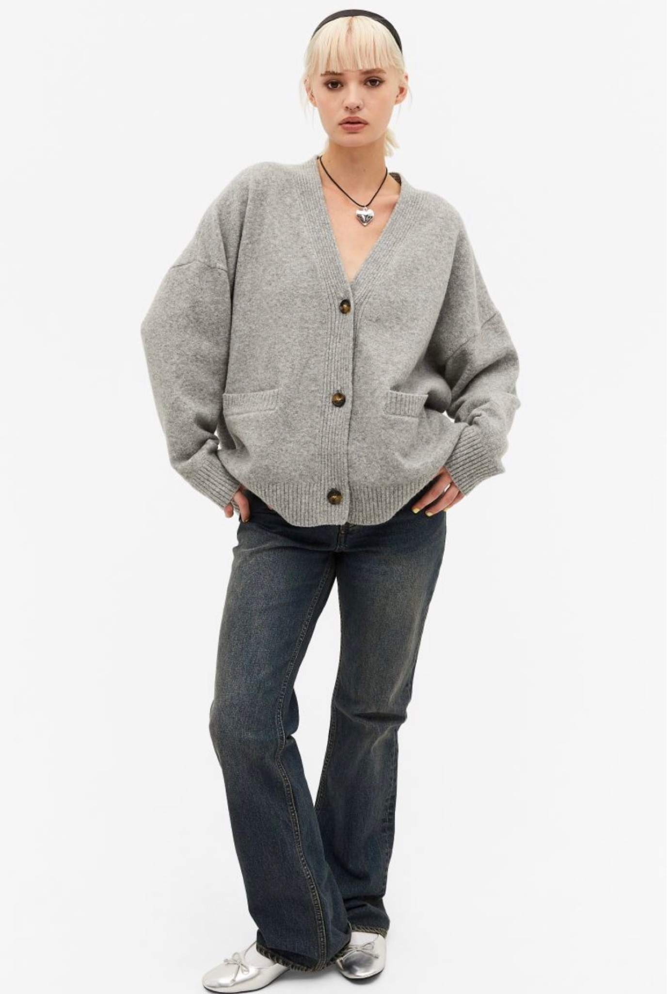 Grey knitted cardigan for autumn/winter🤍 #handm #autumnwinter #autumnoutfit #knitwear

#LTKSeasonal #LTKFind #LTKstyletip