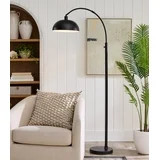 Better Homes & Gardens Black Finish Arch Dome Floor Lamp | Walmart (US)