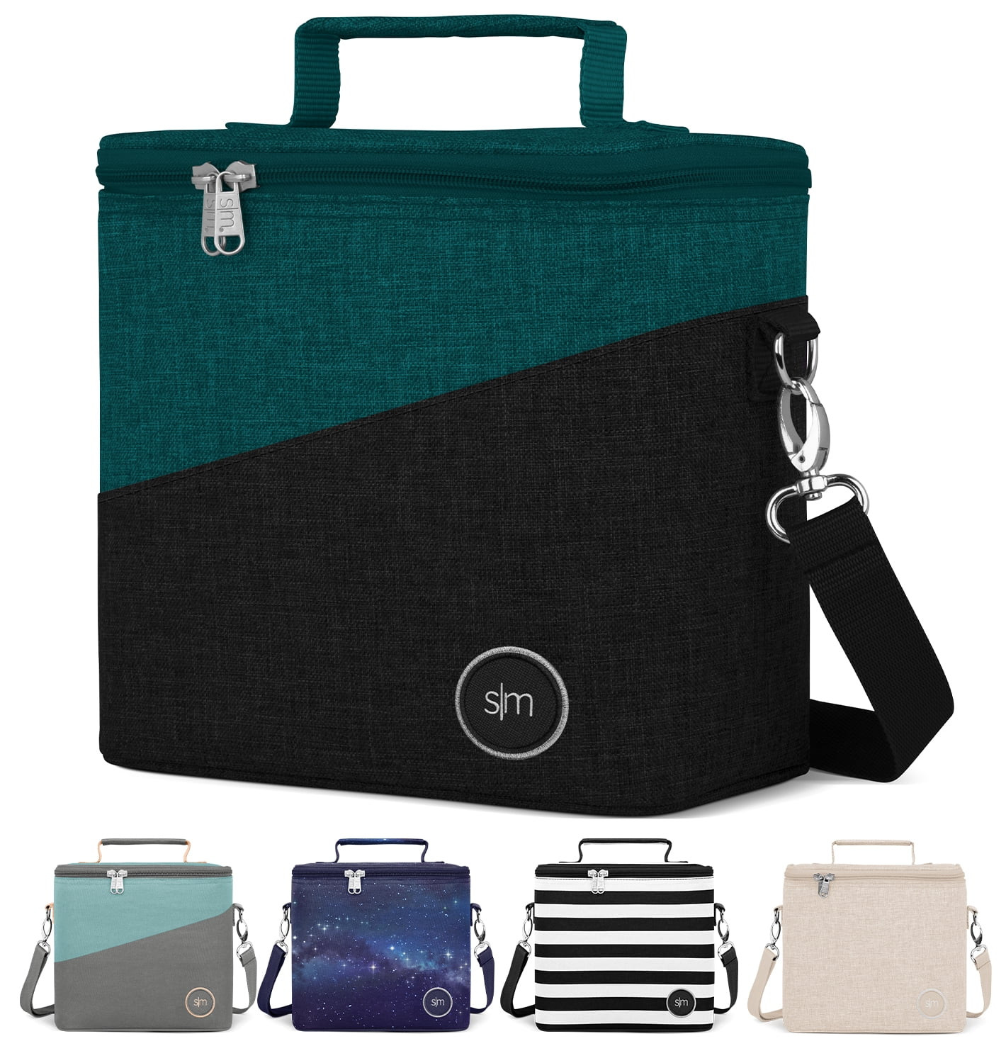 Simple Modern 4L Blakely Lunch Bag for Women & Men - Insulated Kids Lunch Box Two Tone: Moonlight... | Walmart (US)