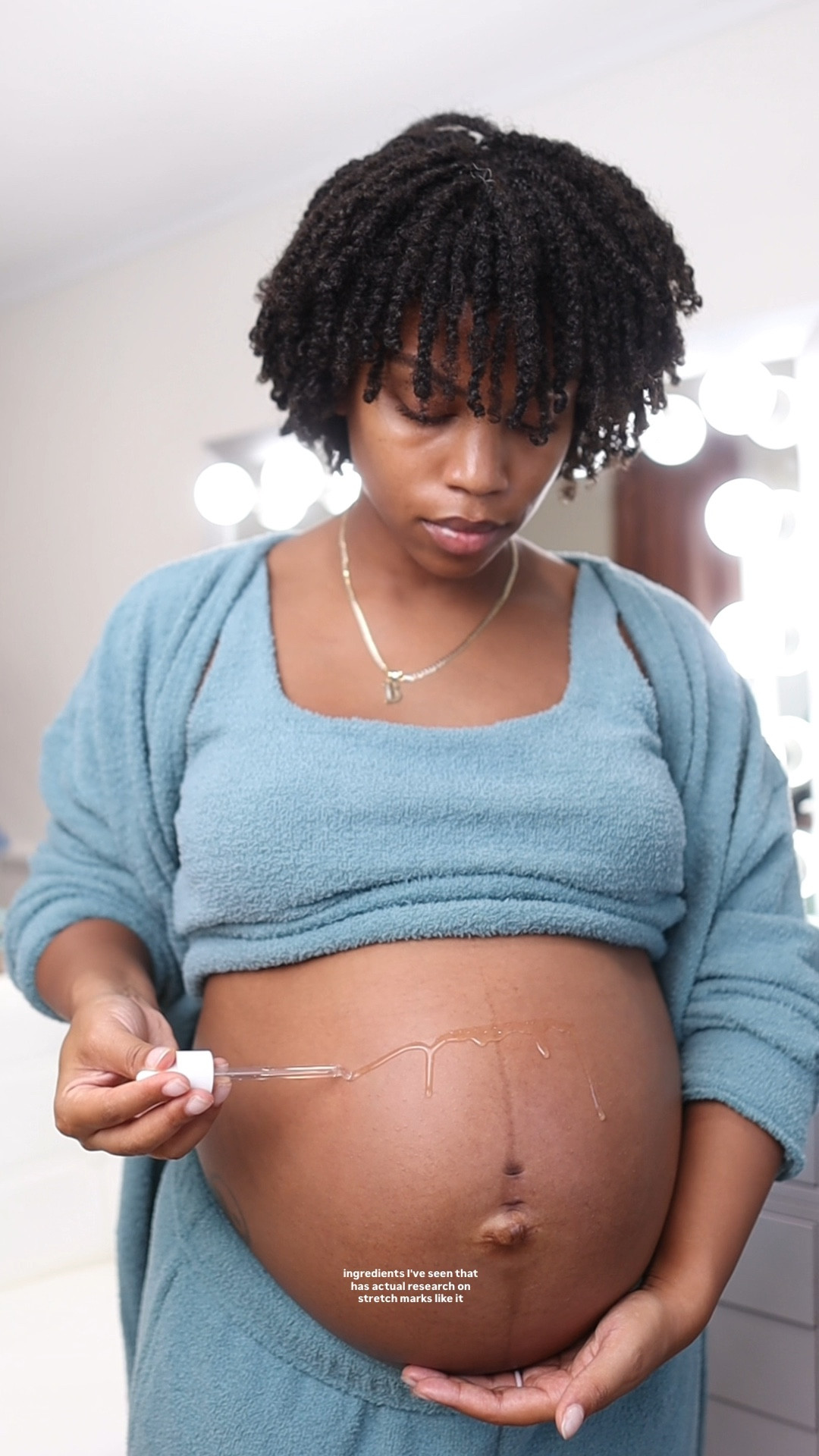 My belly care routine to give my skin the best shot at not getting stretch marks and give myself and baby a lil extra love 🥰

#motherhood #bodycare #bellycareroutine #pregnancy

#LTKBeauty