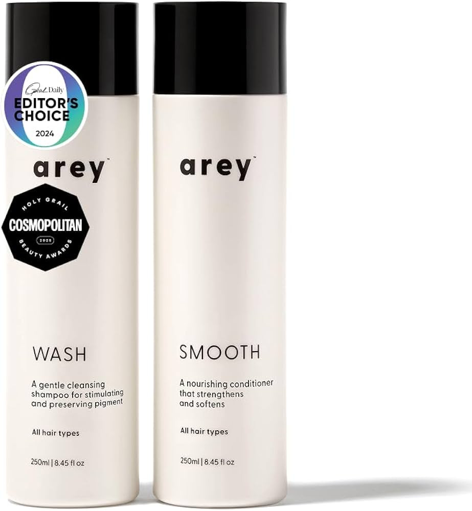 Arey Shower Duo | Daily Wash Shampoo and Smooth Conditioner Set | Delay + Reduce the Signs of Agi... | Amazon (US)