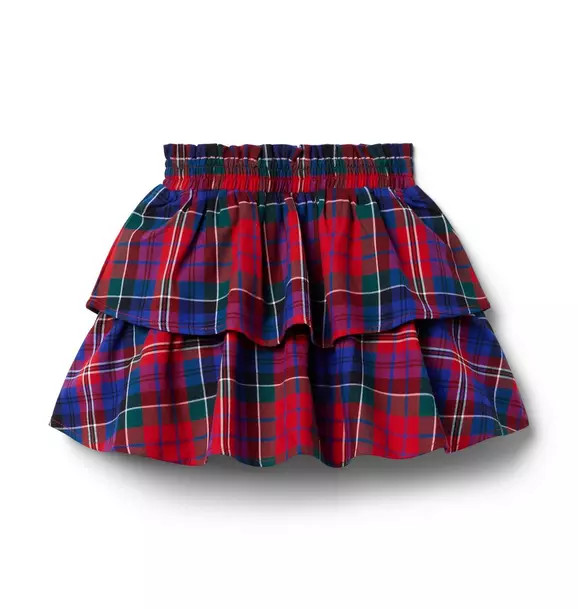 Tartan Tiered Skirt | Janie and Jack