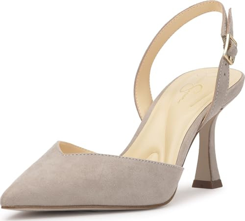 Jessica Simpson Fyvera Classic Slingback Pump, Slate Grey, 7 | Amazon (US)