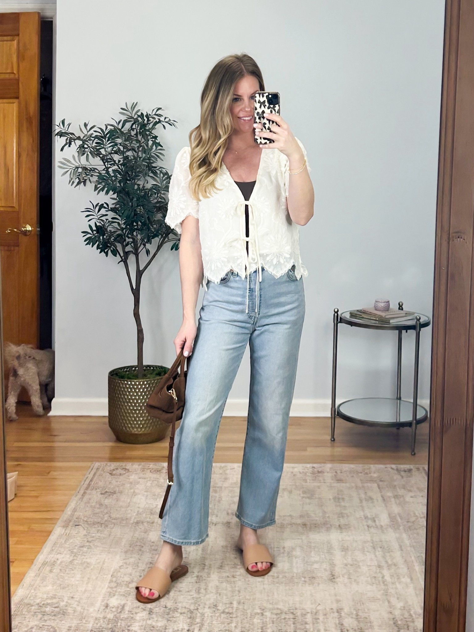 Here are a few fun pieces from Lulu’s that I mixed in matched to create some spring outfits! This top is gorgeous!! Size 27 in the jeans and M in the top! Tops on sale with code SPRINGTIME.  Jeans are on sale with code DEALS20

#LTKSaleAlert #LTKSeasonal #LTKootd