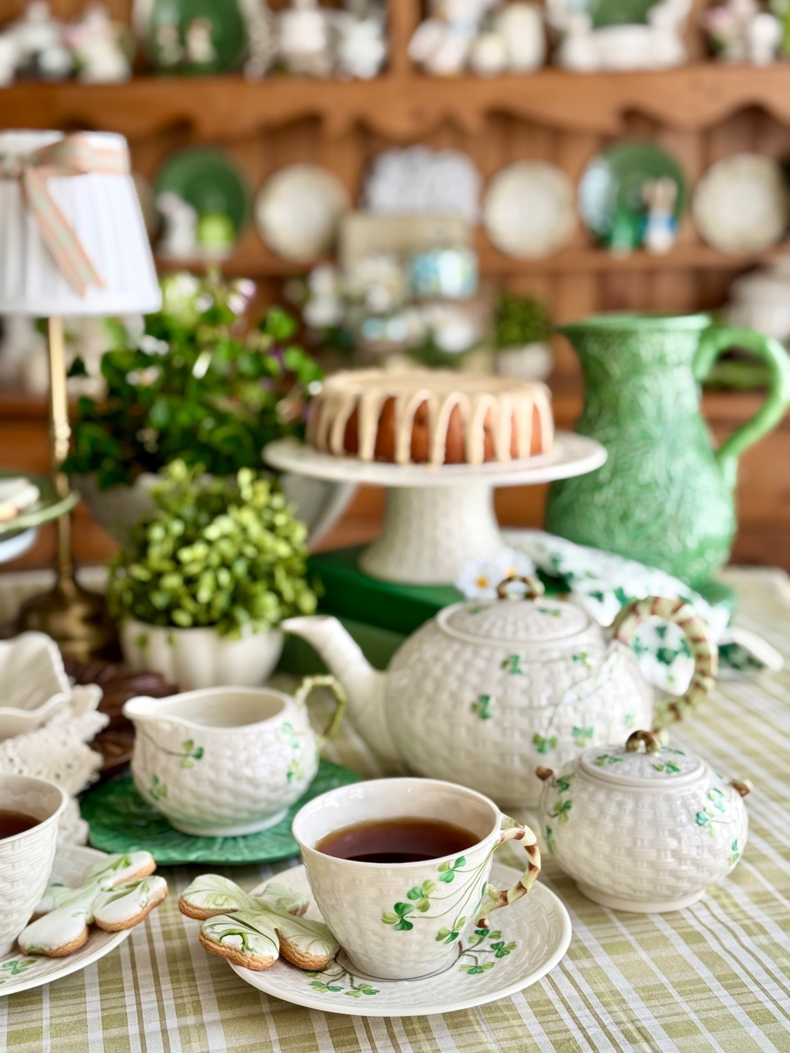 🍀✨ Bring a touch of Irish charm to your home! ✨🍀

I’ve always adored the timeless beauty of Belleek’s Shamrock Teaware Collection, and it’s the perfect way to celebrate the season in style. Whether you’re hosting an Irish-inspired tea party or simply savoring a cozy cup, these delicate pieces make every moment feel extra special.

I’ve linked my favorite finds so you can add a little Irish elegance to your own collection! ☕💚 Tap the link in my bio or head to my LTK to shop.

Are you a tea drinker? Let me know your go-to tea blend in the comments! 🍵⬇️

#IrishTeaParty #BelleekPottery #StPatricksDay #TeaTime #TimelessStyle #LTKHome #LTKFinds #ShamrockSweets

#LTKParties #LTKHome