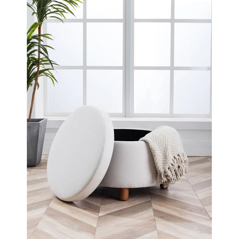 Upholstered Storage Ottoman | Wayfair North America
