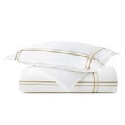 Duo Striped Sateen Duvet Cover | Peacock Alley