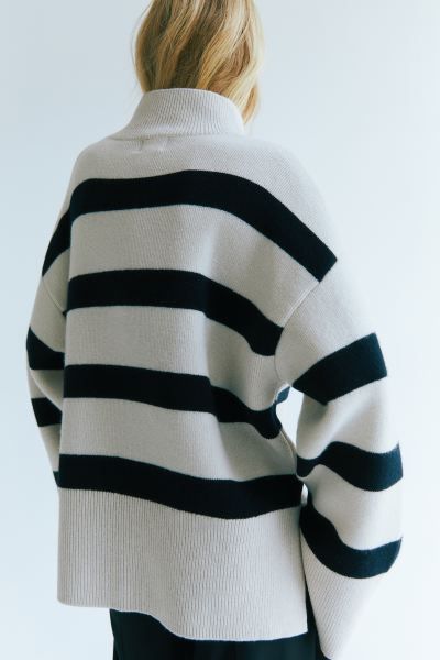 Oversized Mock-turtleneck Sweater | H&M (US + CA)