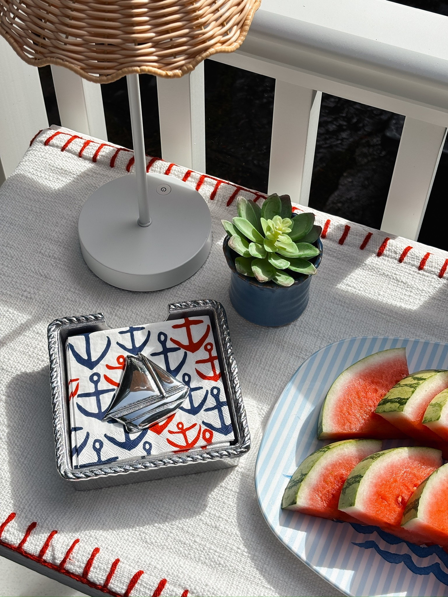 Napkin holder cordless lamp runner pots and platter

#LTKHome #LTKSaleAlert #LTKSeasonal