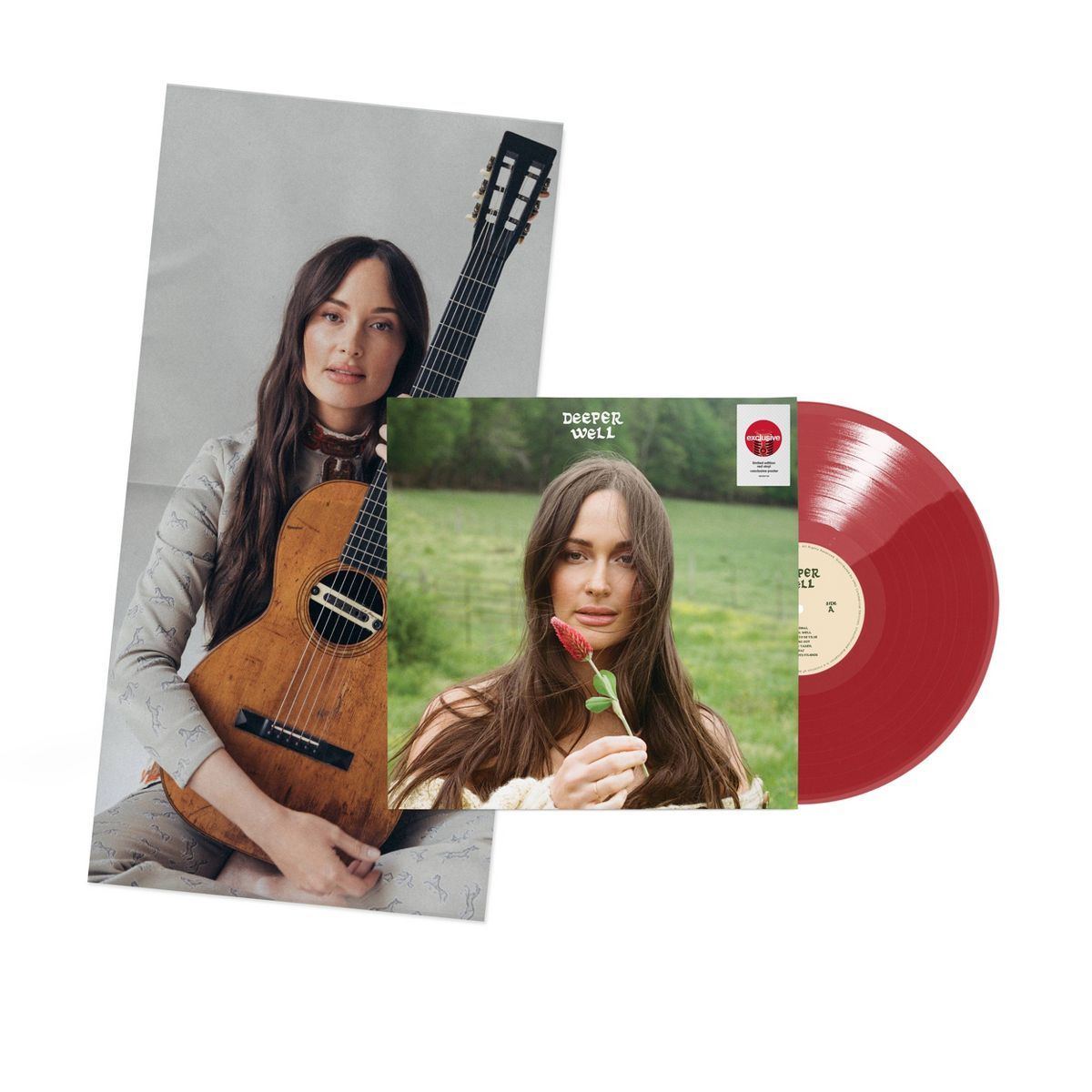 Kacey Musgraves - “Deeper Well” (Target Exclusive, Vinyl) (Crimson Clover Edition) (Half Opaq... | Target