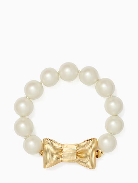all wrapped up in pearls bracelet | Kate Spade Outlet