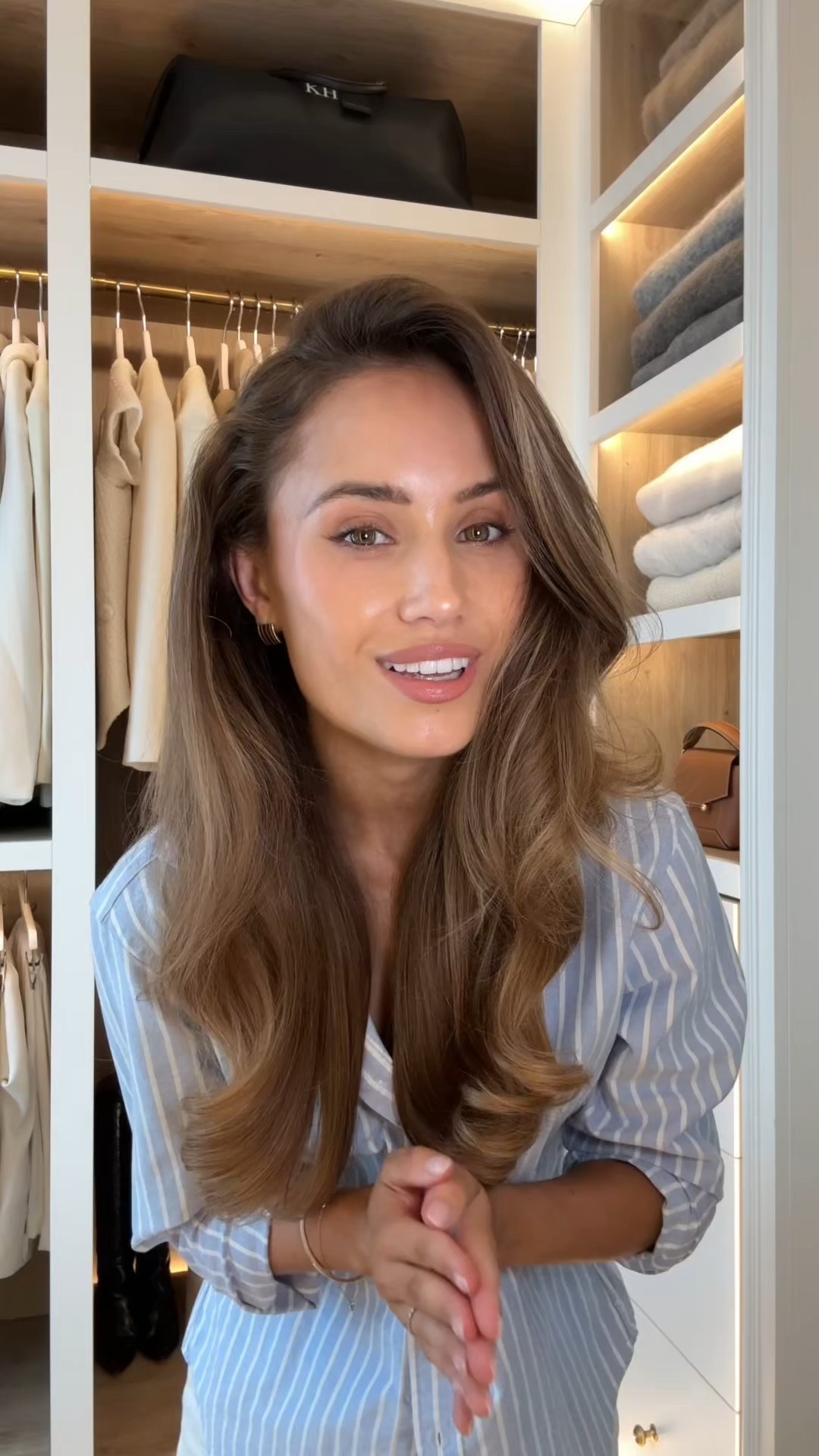 Style my new favorite bag with me🤍 wearing Abercrombie trousers, a matching Zara top and my new favorite Strathberry bag which matches perfectly with my Oran sandals by Hermes. 

#LTKuk #LTKeurope #LTKsummer