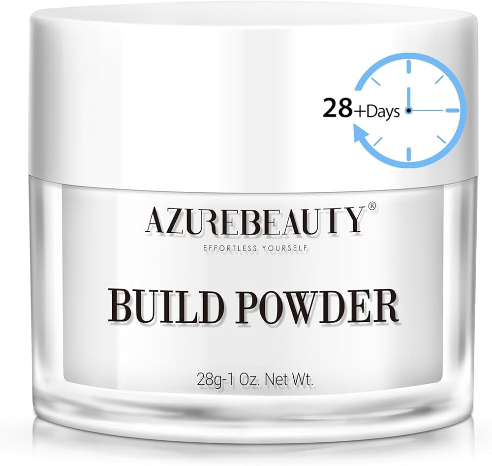 AZUREBEAUTY Clear Dip Powder for Nails, Essential Dipping Build Powder for 28+ Long-Lasting Nail ... | Amazon (US)