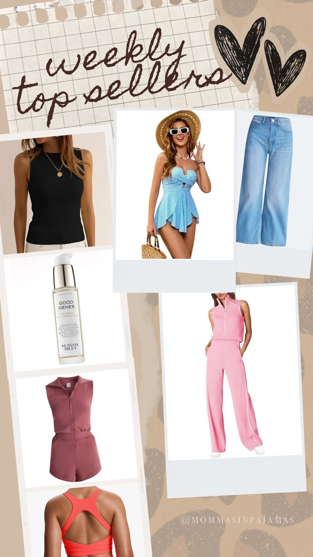 Bestsellers of the week: 
Amazon: bubblegum pink jumpsuit, one piece dress bathing suit, anti aging face serum, full bust friendly sports bra 
Walmart: scubaknit romper and short girl approved affordable jeans

#LTKSeasonal #LTKPetite #LTKMidsize