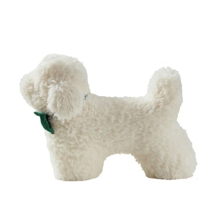 My Texas House Bonnie 12" x 17" Coconut Milk Faux Fur Toy Dog Decorative Pillow | Walmart (US)
