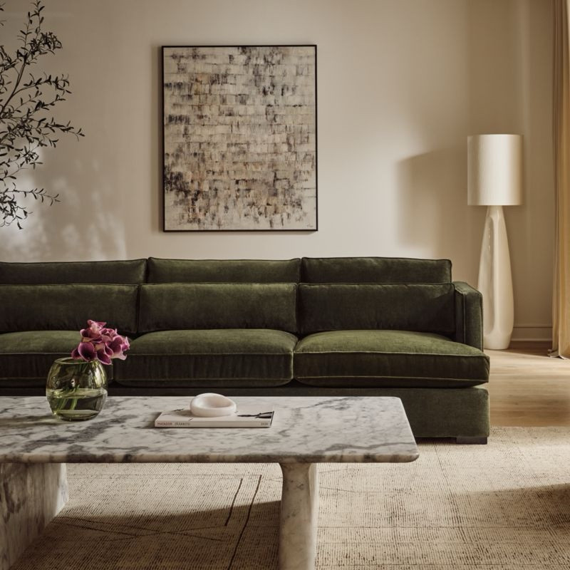 Eastman Green Velvet Sofa 

This velvet sofa balances timeless comfort with luxury. 

CB2 exclusive  

#LTKHome #LTKmomlife #LTKU