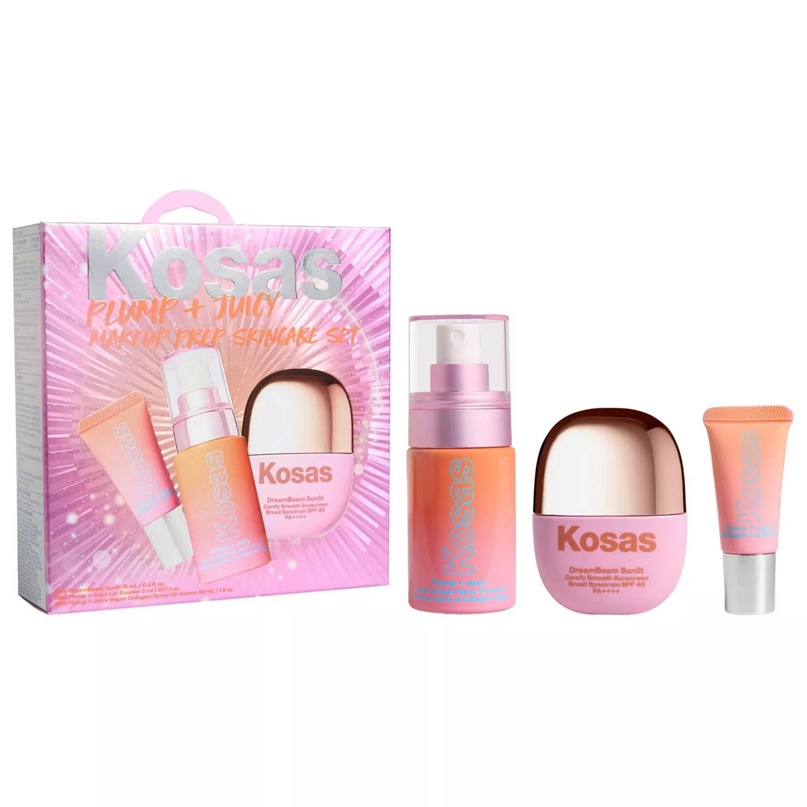 Kosas Plump + Juicy Makeup Prep Skincare Set, None | Kohl's